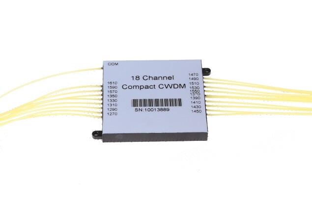 F-CCMUX-18-2761-O9 Fiberworks AS  Fiberworks compact 18 ch. CWDM Mux/Demux C27-C61,for splice trays, 900&#181;m pigtails