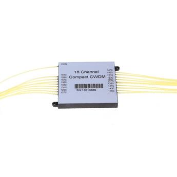 F-CCMUX-18-2761-O9 Fiberworks AS  Fiberworks compact 18 ch. CWDM Mux/Demux C27-C61,for splice trays, 900&#181;m pigtails