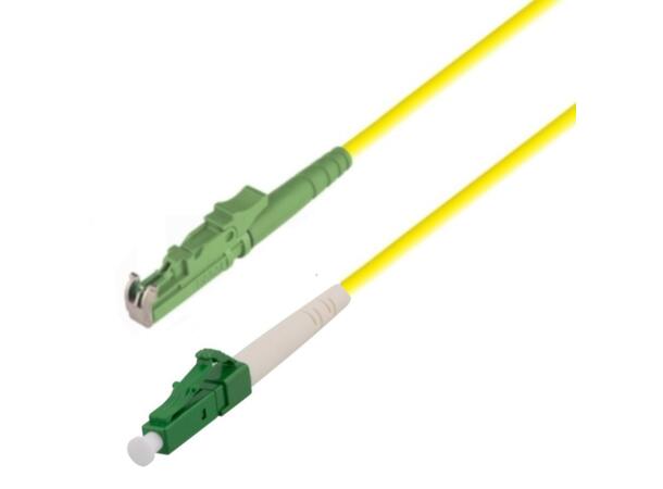 Snor SM SPX E2000/APC-LC/APC 20 m 9/OS2 G.657.A2 ø2mm Gul 