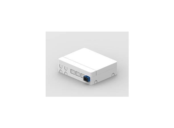 Veggboks inne, 4/8 skjøter For 4 SC-SPX/LC-DPX adapter 