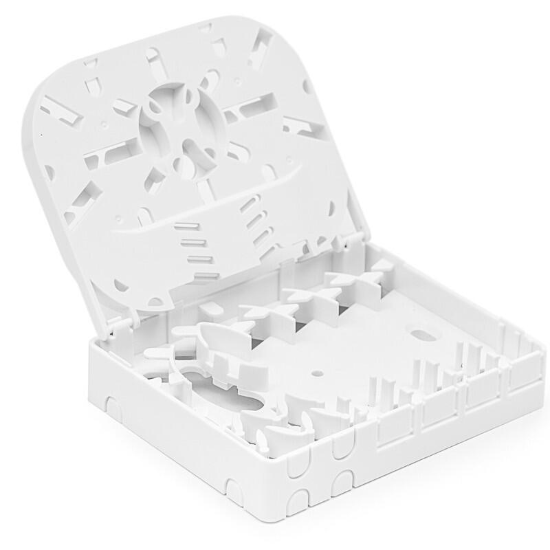 SP-ODF-MINI-4SC Fiberworks AS  Wall box, 8 splices For 4x SC-SPX/LC-DPX adapter