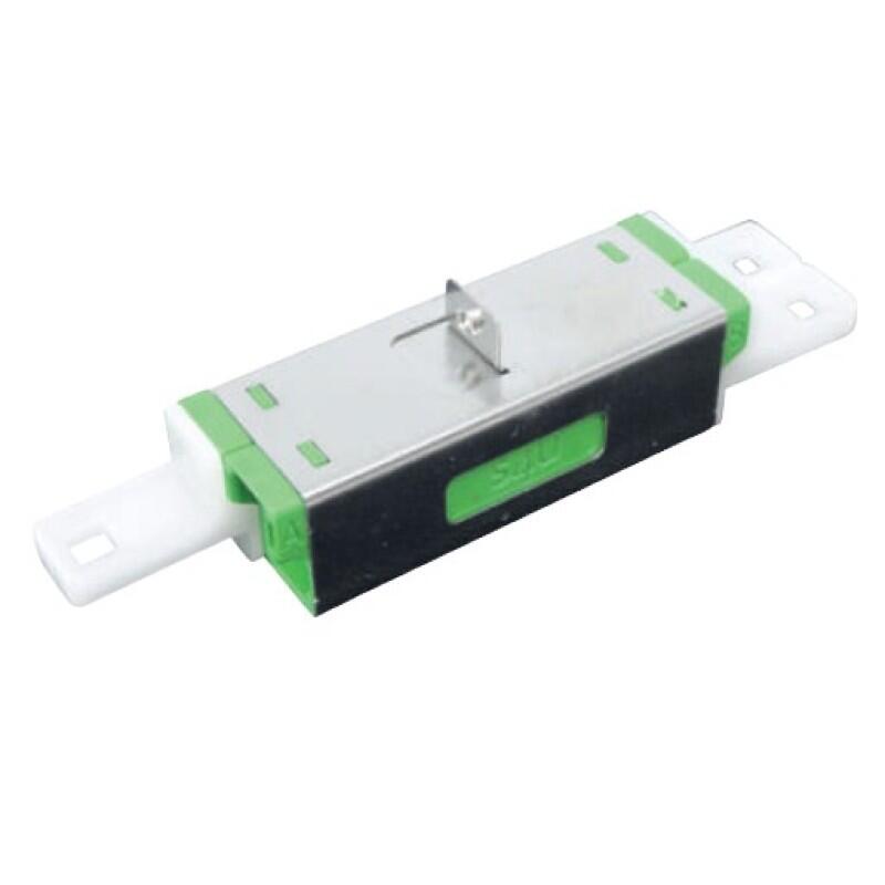 ADA-E2000-DUP-GR Fiberworks AS  Adapter SM E2000/APC-DPX Gr&#248;nn Skrumontering, keramisk hylse
