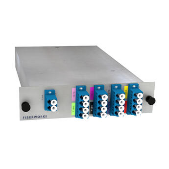 F-CMUX-BIDI8-B-LGX2 Fiberworks AS  Fiberworks 8ch. CWDM BiDi Mux/Demux LGX2 Single fiber, LC/UPC, B-side