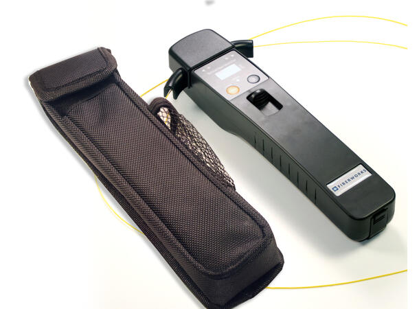 Live Fiber Identifier with power meter for 0.25, 0.9, 2 and 3 mm fibers 