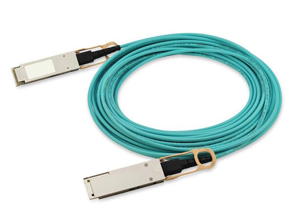 QSFP28, 100G Active Optical Cable (AOC) 100Gbase-SR4, AOC