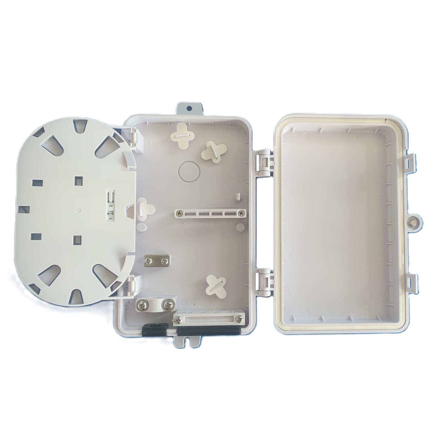 SP-IODB-IP65-4   Veggboks 12F, IP65 Inntil 12 skj&#248;ter og 4 adapter