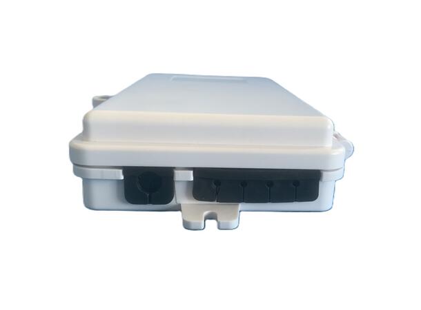 Wallbox 12F, IP65 For uptil 12 splices, 4 adapters 