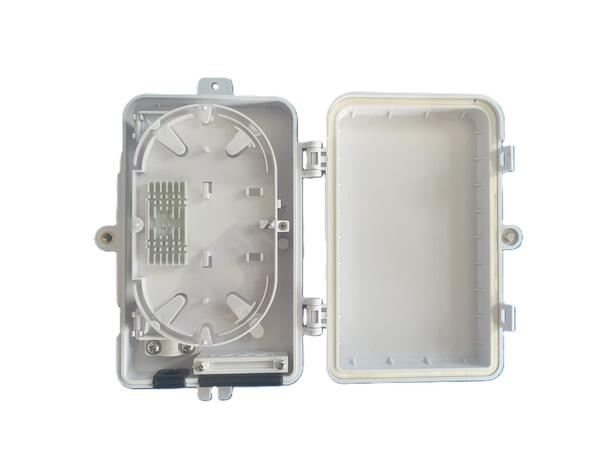 Wallbox 12F, IP65 For uptil 12 splices, 4 adapters 