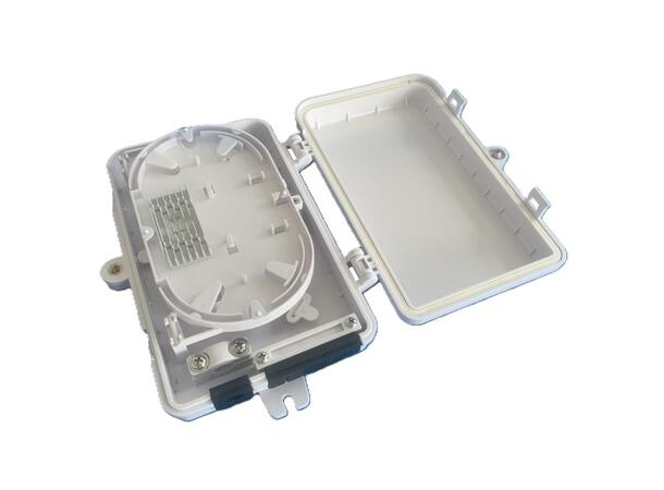 Wallbox 12F, IP65 For uptil 12 splices, 4 adapters 