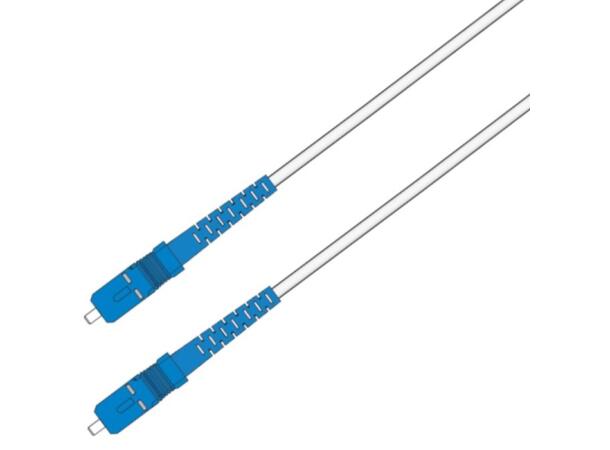Abonnentsnor SM SPX SC/UPC-SC/UPC xx m 9/OS2 G.657.A2 ø3mm Hvit 