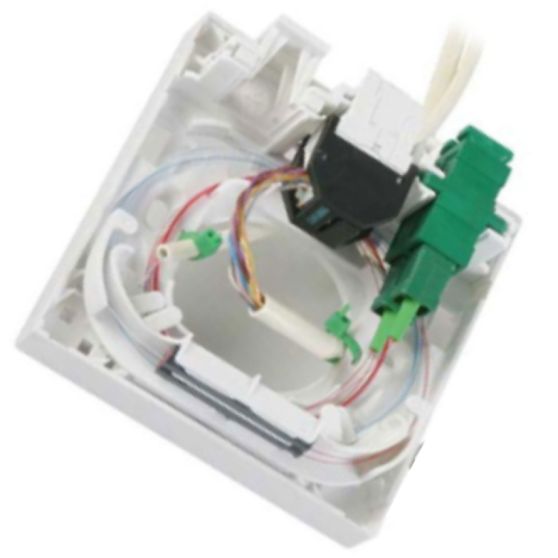3M-8686-kit1 Corning  Abonnentuttak Corning 8686, SC/UPC Med SC/UPC fiberhale og adapter