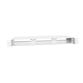 F-CHASSIS-1U3-LGX2 Fiberworks AS  Fiberworks 19&quot; 1U LGX2 chassis for 3 moduler, &#229;pen foran og bak.