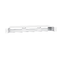 F-CHASSIS-1U3-LGX2 Fiberworks AS  Fiberworks 19" 1U LGX2 chassis for 3 moduler, åpen foran og bak.