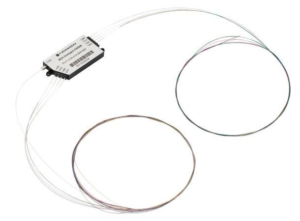 Fiberworks compact 8 ch. CWDM Mux/Demux C27-C37 & C43-C45, 250µm pigtails