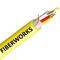 K-LTMS-Y-7A1-G144-1m Fiberworks AS  G144 QXAI-I/O (QXXI) Mikro Sheath, gul G.652.D/G.657.A1 ø11,0mm, valgfri lengde