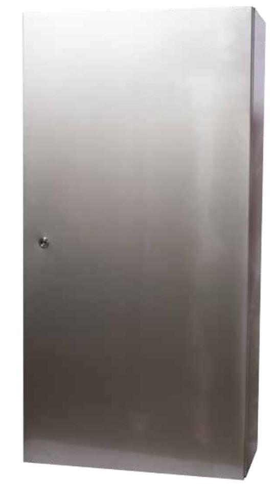 SP-IP65SKAP-SF-1200   Syrefast IP65-skap 1200 x 600 x 300 mm komplett kit