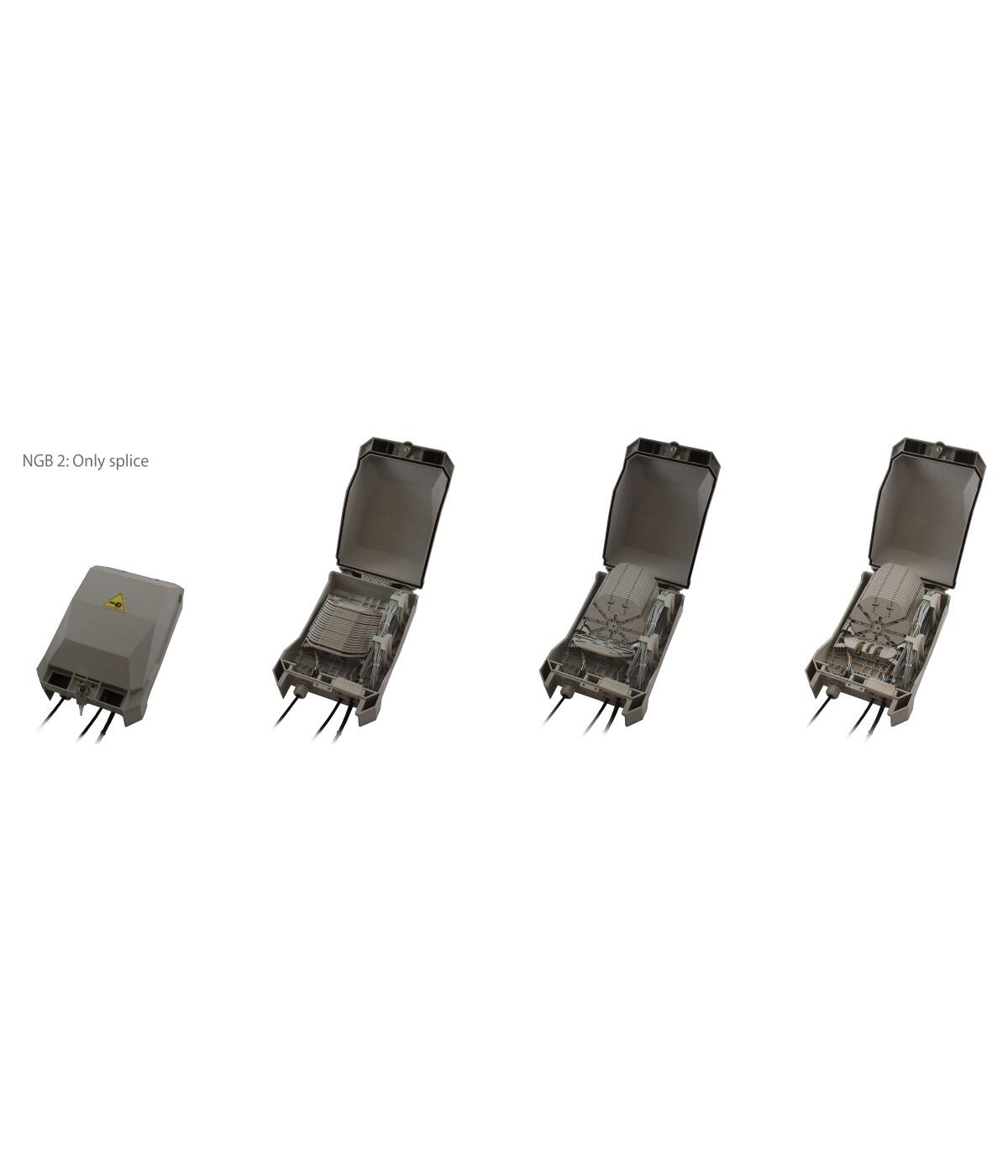 SP-OTEC-NBG2-KIT2 Optotec SpA 2506163 Veggboks Optotec NGB 2, Kit 2 Inntil 48(144) skj&#248;ter Endefordeler IP55