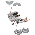 Adapter og r&#248;rholder innsatser 40 mm For Flex-blokk 103-200317004