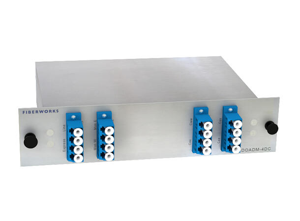 Fiberworks 4 ch. DWDM OADM w/mon.ports C45 - C48, "drop and continue", LC 