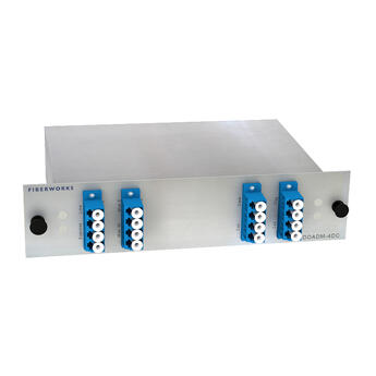F-DOADM-4DC-MLU-4548 Fiberworks AS  Fiberworks 4 ch. DWDM OADM w/mon.ports C45 - C48, &quot;drop and continue&quot;, LC