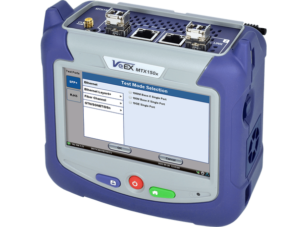 MTX150x Dual 10G Ethernet testsett 1 GE Kit 1GE for test av 10/100/1000Base-T ++ 
