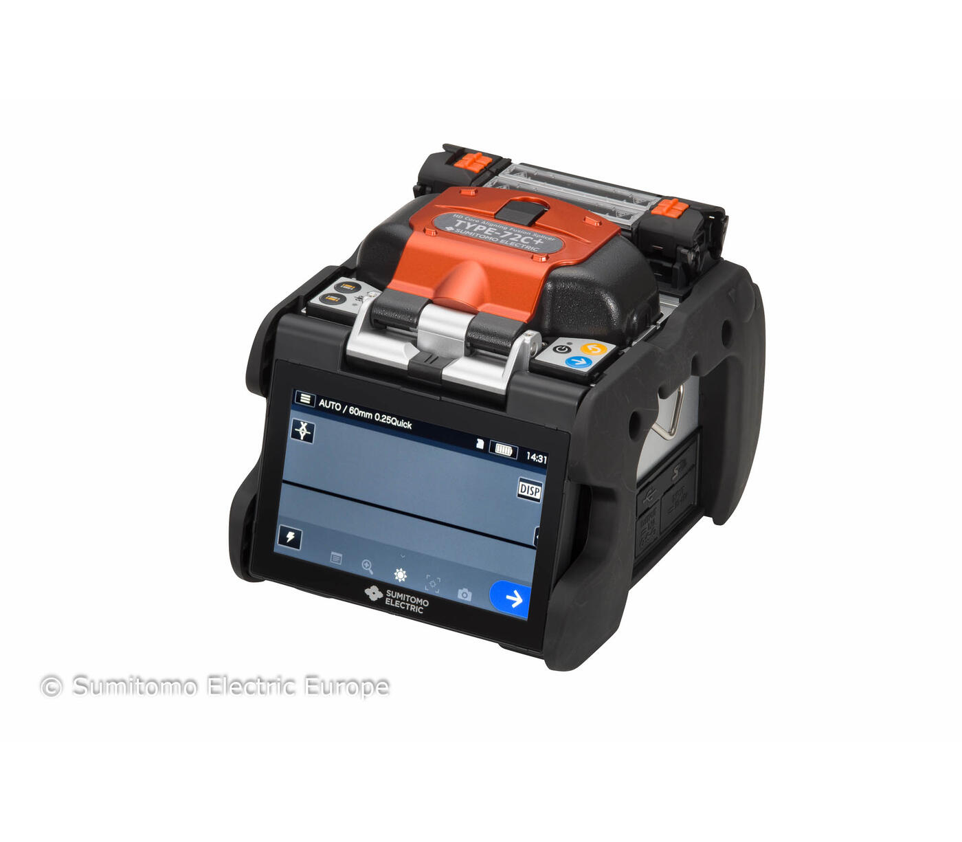SUM-T-72C+-kit Sumitomo Electric  Sumitomo T-72C+ skj&#248;temaskin m/NanoTune med kutter, verkt&#248;y og batteri. WiFi
