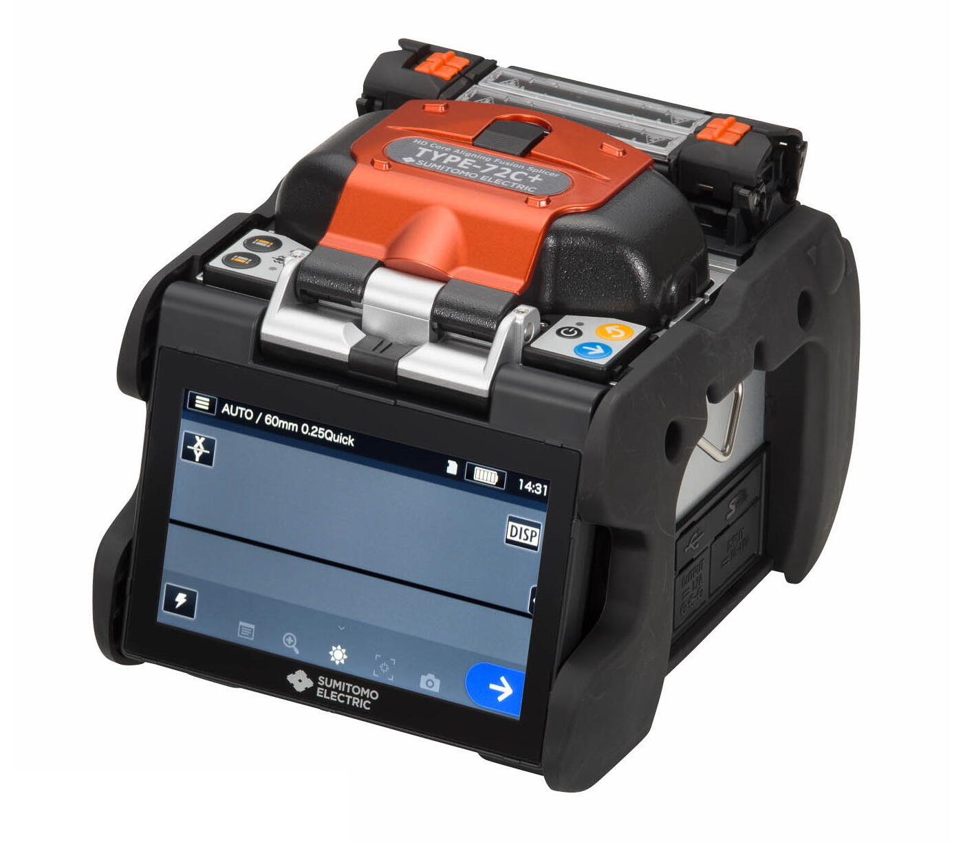 SUM-T-72C+-kit Sumitomo Electric  Sumitomo T-72C+ skj&#248;temaskin m/NanoTune med kutter, verkt&#248;y og batteri. WiFi