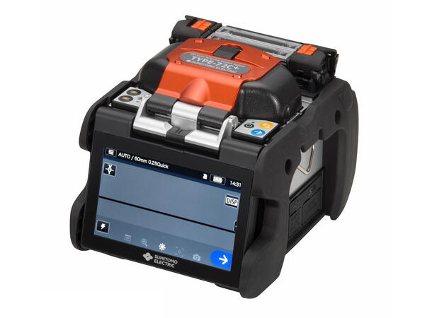 Sumitomo T-72C+ skjøtemaskin m/NanoTune med kutter, verktøy og batteri. WiFi 