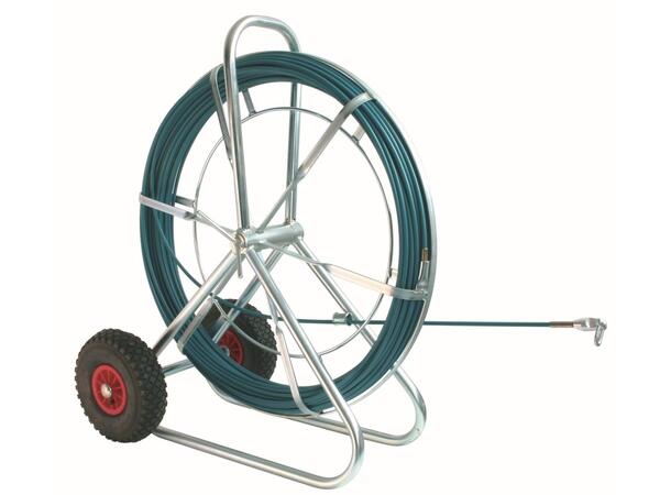 VOLTASTRONG trekkefjær 9mm 100m På stativ, M12 gjengetapp u/kobberkjerne 