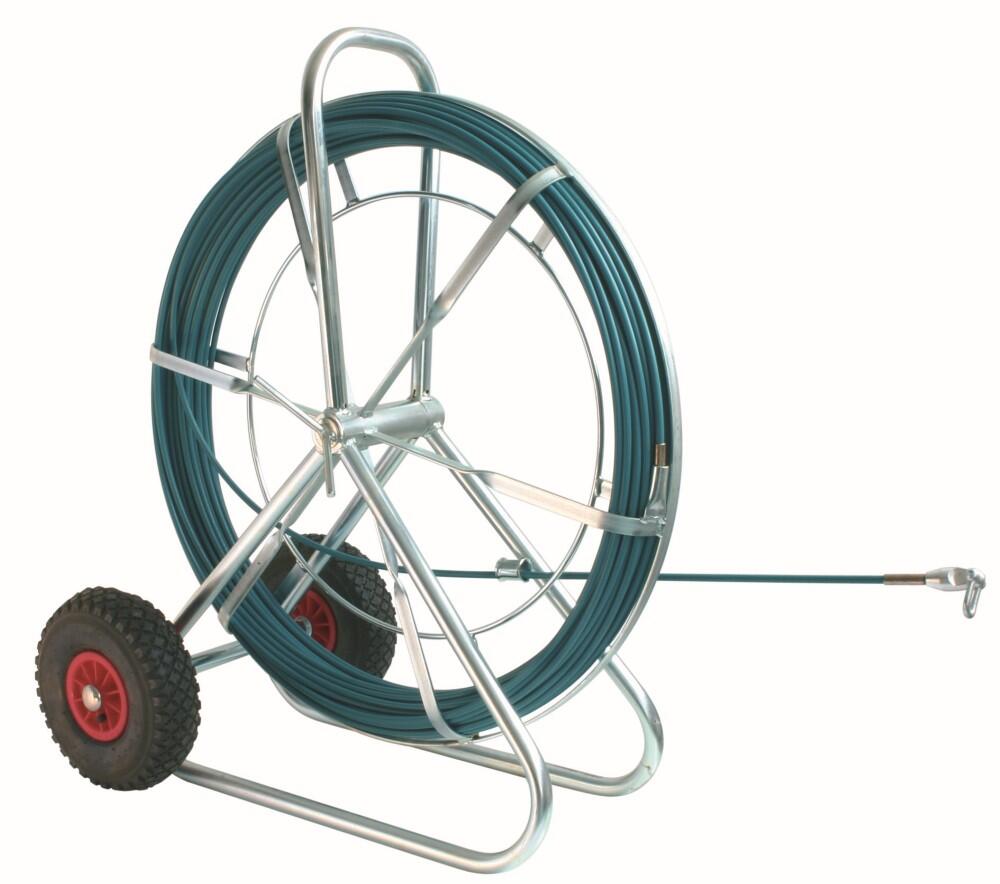 VOL-GVSTR100MB Volta Macchine SRL  VOLTASTRONG trekkefjær 9mm 100m På stativ, M12 gjengetapp u/kobberkjerne