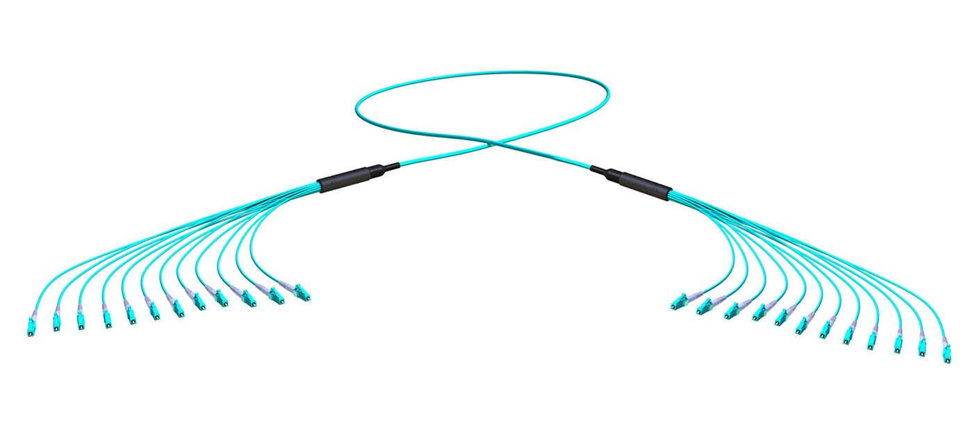 UHD24LCPR2OM3MC5 AFL Hyperscale A4UD24FPAX-08HG-M5 AFL U-Serie MM pre. G24 LC/PC-LC/PC, 5 m 50/OM3, kabel &#248;4.5 mm, Aqua
