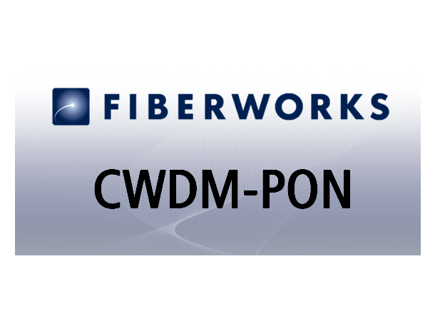 Fiberworks CWDM-PON for 18 subscribers Muxes and SFPs, one distribution point