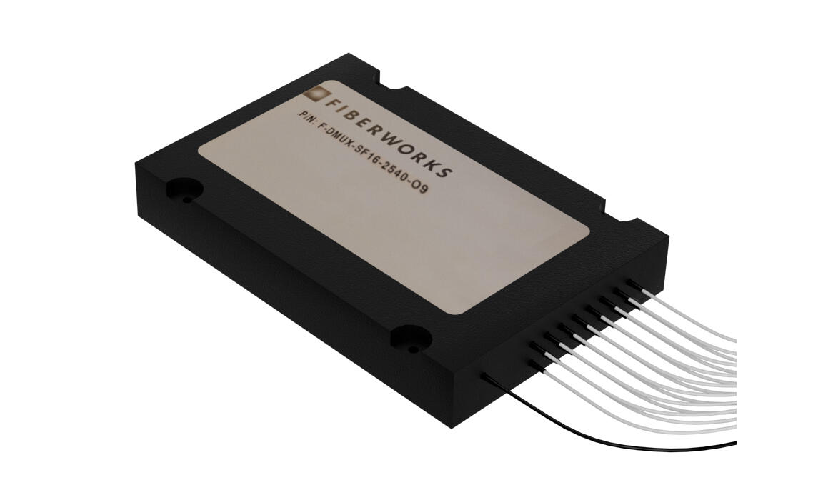 F-DMUX-SF16-2540-O9 Fiberworks AS  Fiberworks outdoor 16 ch. DWDM Mux/Demux C25-C40,for splice trays, 900&#181;m pigtails