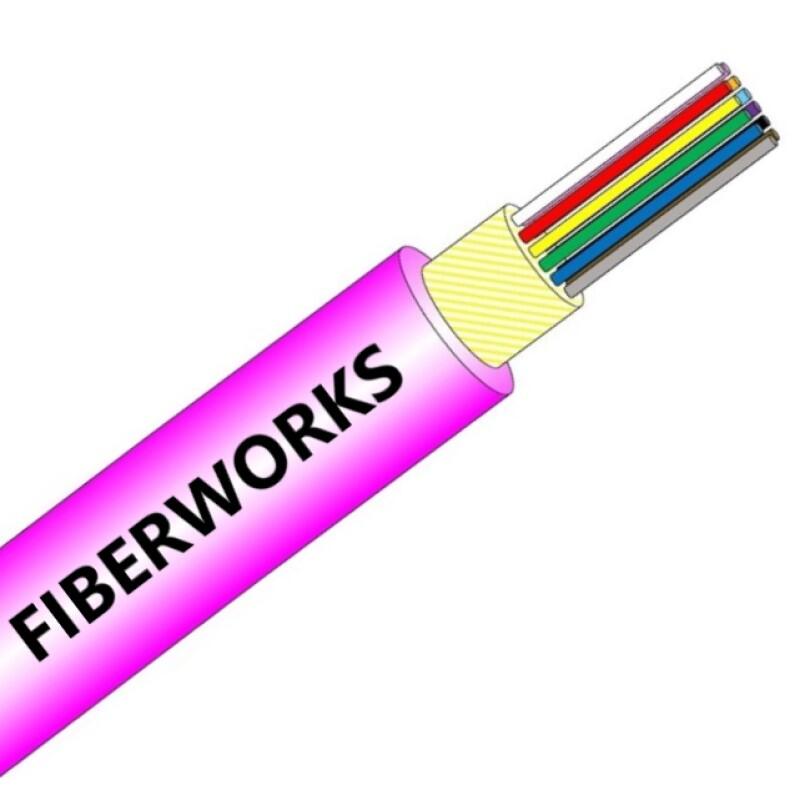 K-AXAI-M-OM4-G4-1m Fiberworks AS  G4 AXAI I/O-W Multipurpose, CPR: Dca 50/OM4 BIF, Leveres i kapp