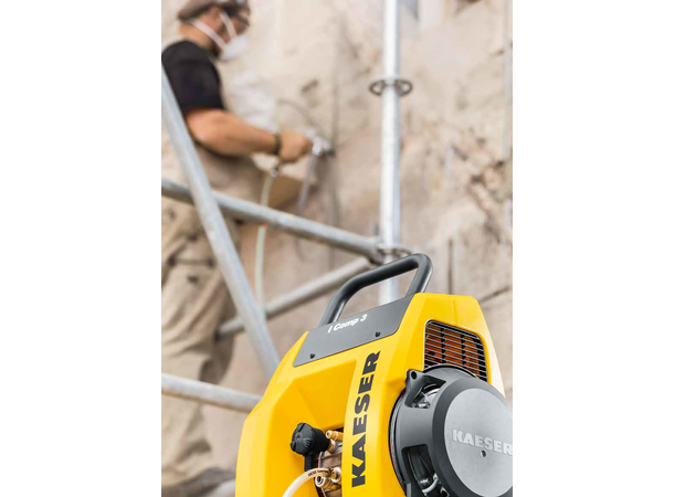 Kaeser i.Comp3 portable kompressor med variabel hastighetskontr. 