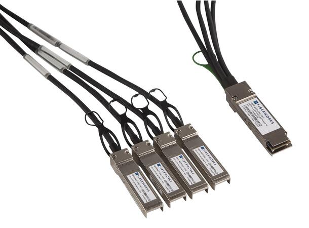 QSFP28 to 4 SFP28 Twinax cable (DAC) 100GBASE-CR4, Passive, 2 meter, Arista