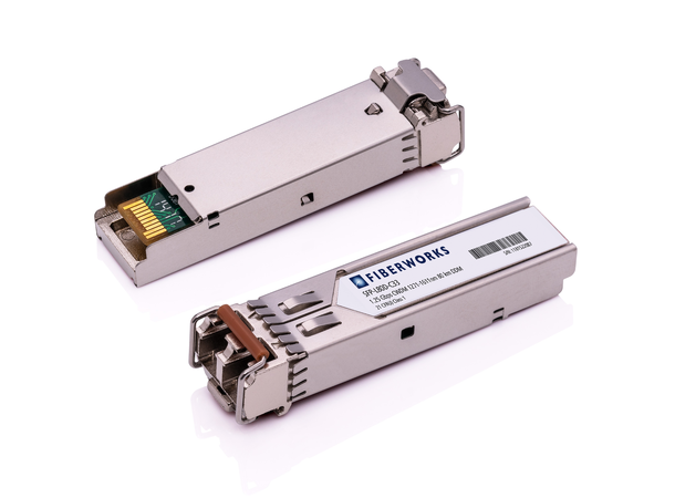 SFP, 1.25 Gbps GigE, DDM, 80km CWDM 1331 nm, 24dB, SM/MM, Intel 