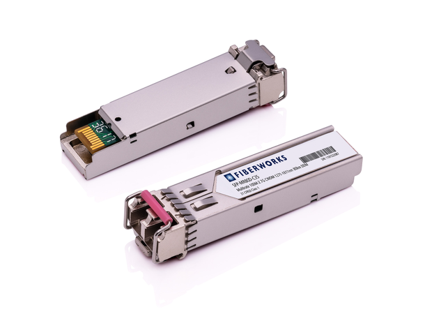 SFP, Multirate 100M-2.7G, DDM, 80km RGD CWDM 1351nm, 28dB, SM, Fiberworks