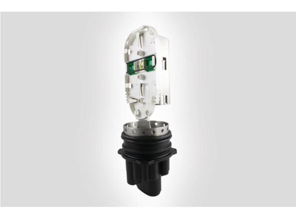Skjøteboks FST 13 P, 1 Hellapon Small For inntil 12 fiber, uten CableLok/krymp 