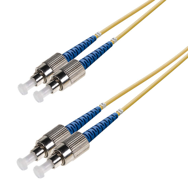 P-SM9-D3Y-FCU-FCU-xx Fiberworks AS  Snor SM DPX FC/UPC-FC/UPC xx m 9/OS2 G.657.A2 2x ø2mm Gul