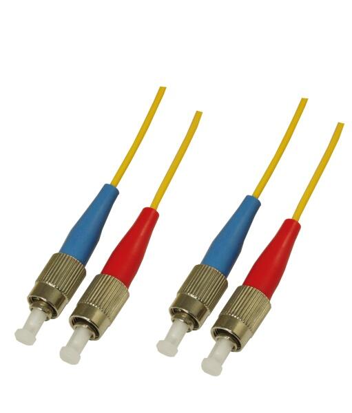 P-SM9-D3Y-FCU-FCU-xx Fiberworks AS  Snor SM DPX FC/UPC-FC/UPC xx m 9/OS2 G.657.A2 2x &#248;2mm Gul