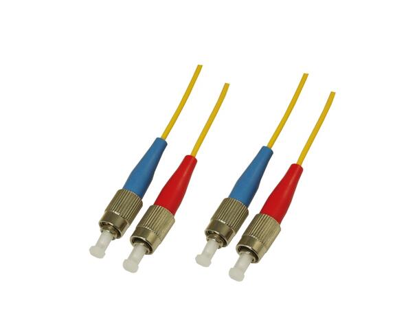 Snor SM DPX FC/UPC-FC/UPC xx m 9/OS2 G.657.A2 2x ø2mm Gul 