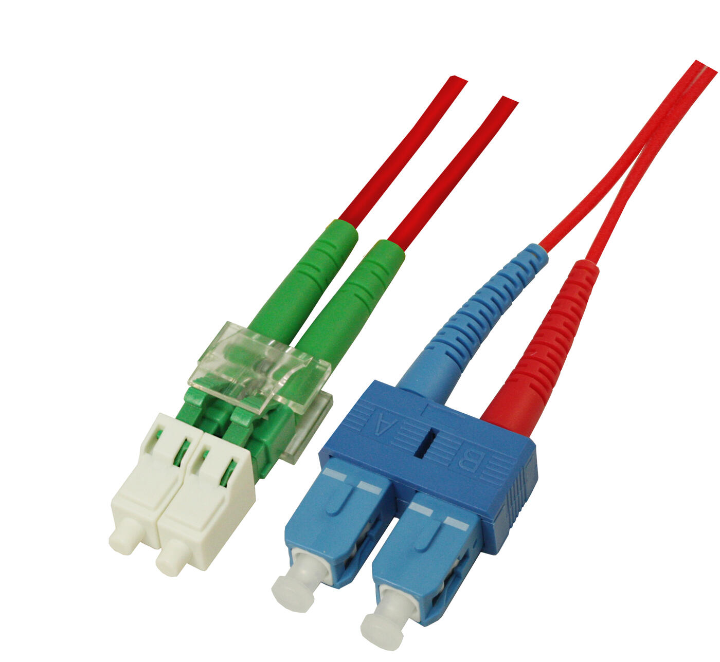 P-SM9-D2R-LCA-SCU-xx Fiberworks AS  Snor SM DPX LC/APC-SC/UPC xx m 9/OS2 G.657.A2 2x &#248;2mm R&#248;d