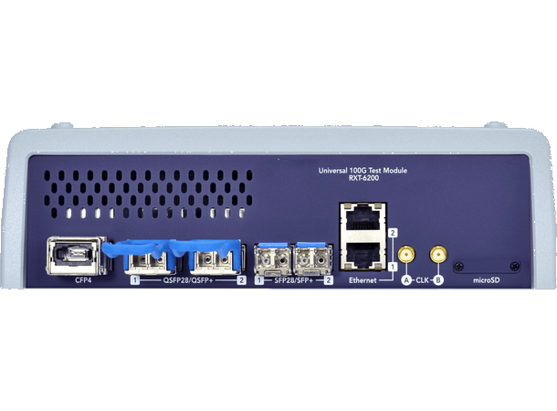 VeEX RXT-6200 100G CFP4, 2xQSFP28 RXT-1200+ Platform, Ethernet 