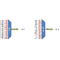 F-DMUX-16-4560-LU Fiberworks AS  Fiberworks 16 ch. DWDM Mux+Demux, High ITU ch. 45-60, 100 GHz, LC