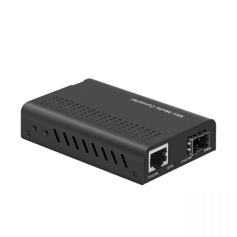 MC-MINI-1G-SFP-RJ45 Fiberworks AS  Mini SFP/RJ45 1G media converter Unmanaged, Gigabit Ethernet
