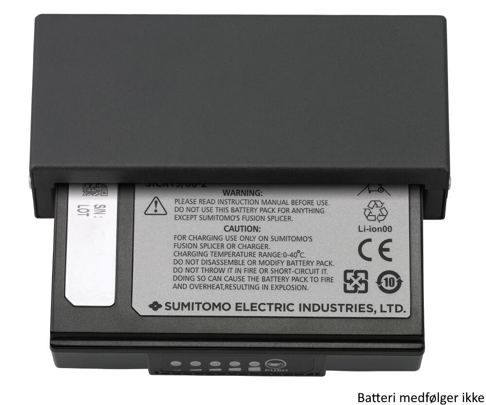 SUM-BC-16 Sumitomo Electric TA015PD0073 Sumitomo BC-16 ekstern lader for BU-11 og BU-16 batteri