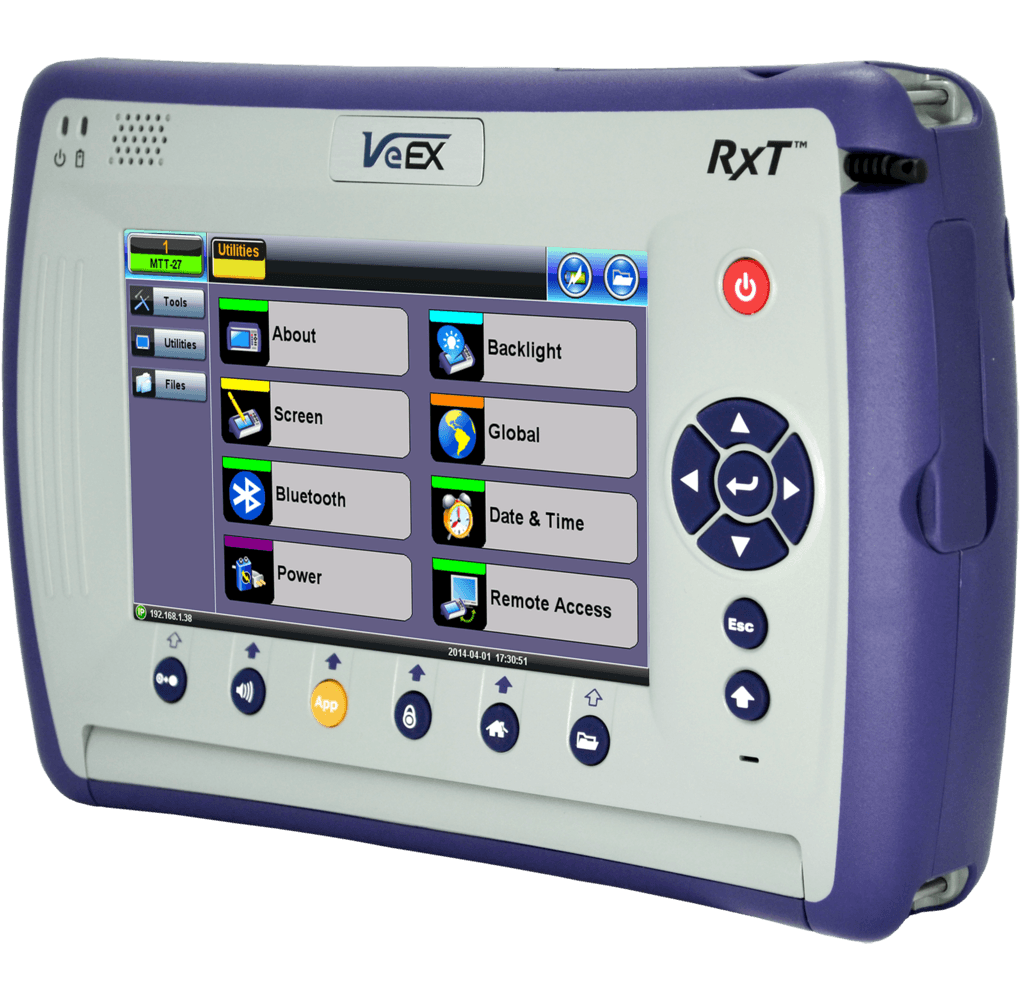 VX-RXT4113-CDWDM-1 VeEX  VeEX RXT-4113+ CWDM + DWDM OTDR RXT-1200+ Platform, Wifi+Bluetooth, LS