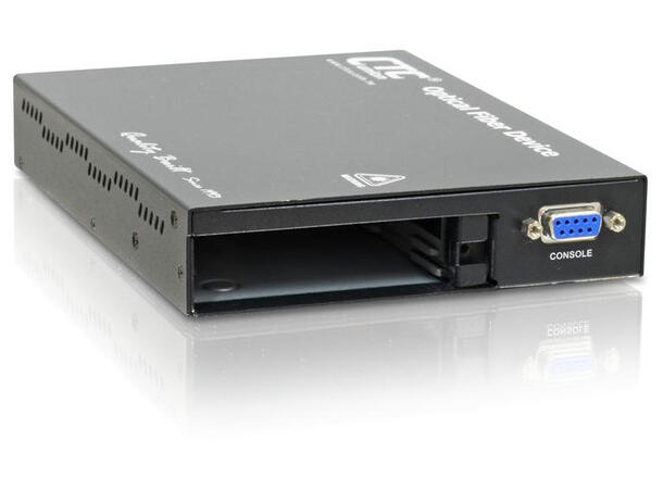 CTC FRM220 1-slot chassis w/console AC+DC power, with DB9 port 