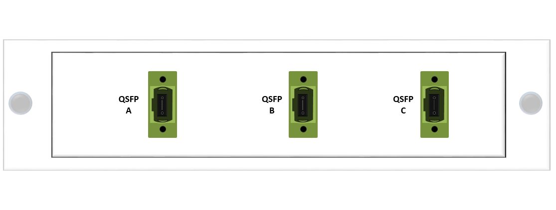F-MPO24-3-SM-M1F-LCU Fiberworks AS  MPO mounted fanout for 3x QSFP PSM4 MPO8(f) to LC/UPC connectors. SM 9/125.